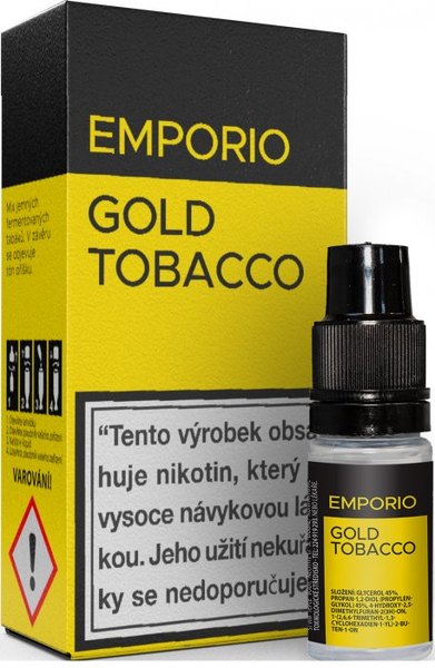 Liquid EMPORIO - GOLD TABACCO  10ml  