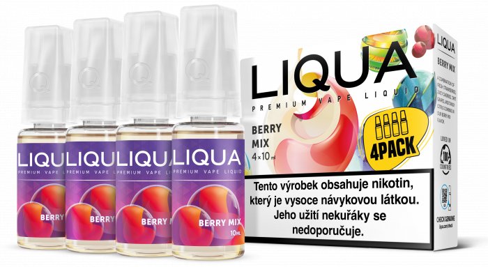 Liquid LIQUA 4Pack Lesní plody (4x10ml) - Berry mix