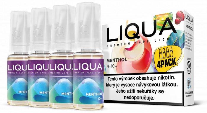Liquid LIQUA 4Pack Mentol (4x10ml) - Menthol