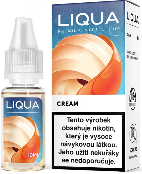 Liquid LIQUA CZ Elements Cream 10ml (Smetana)