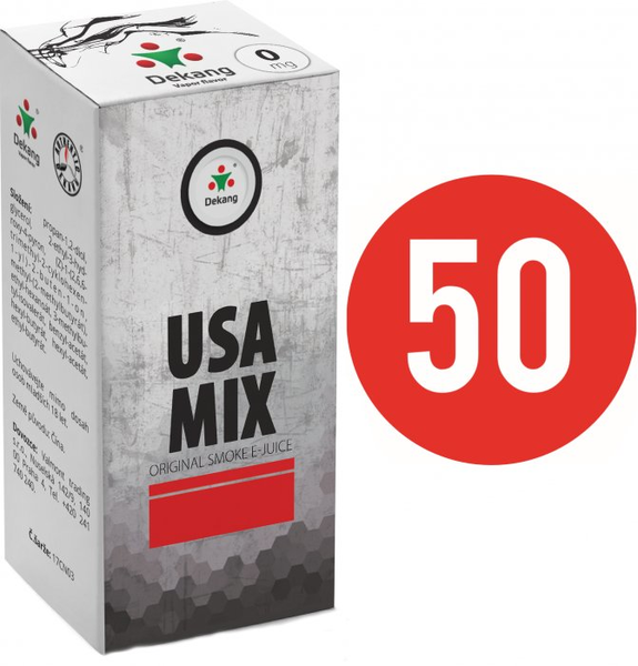 Liquid Dekang Fifty USA MIX 10ml (tabák)