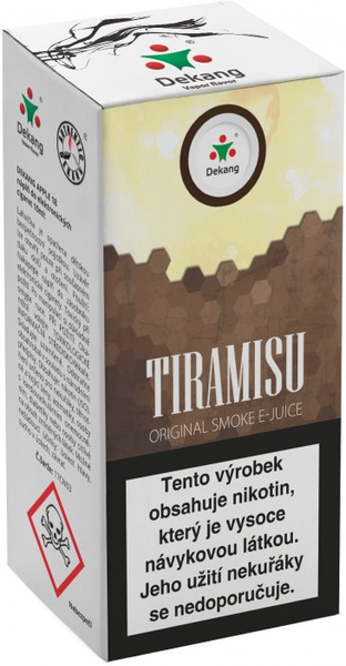 LIQUID DEKANG TIRAMISU 10ML (tradiční italský dezert)