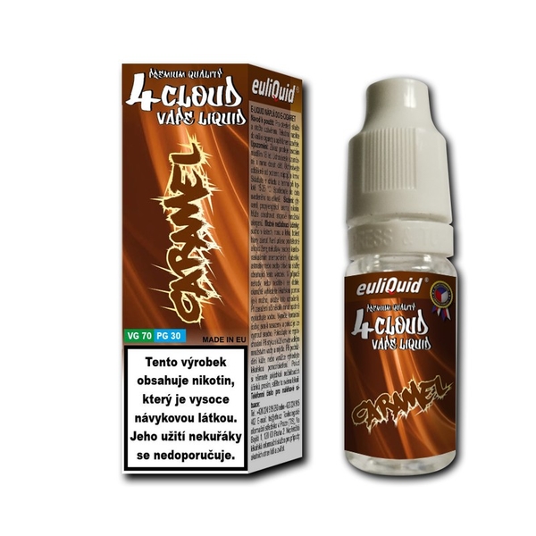Euliquid CLOUD KARAMEL 10ml 30PG/70VG (CARAMEL) - LIQUID PO EXPIRACI