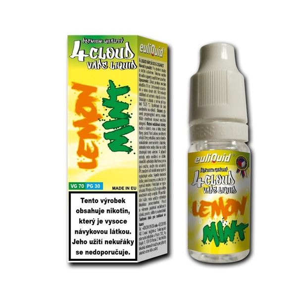 Euliquid CITRON - MÁTA 10ml 30PG/70VG - LIQUID PO EXPIRACI