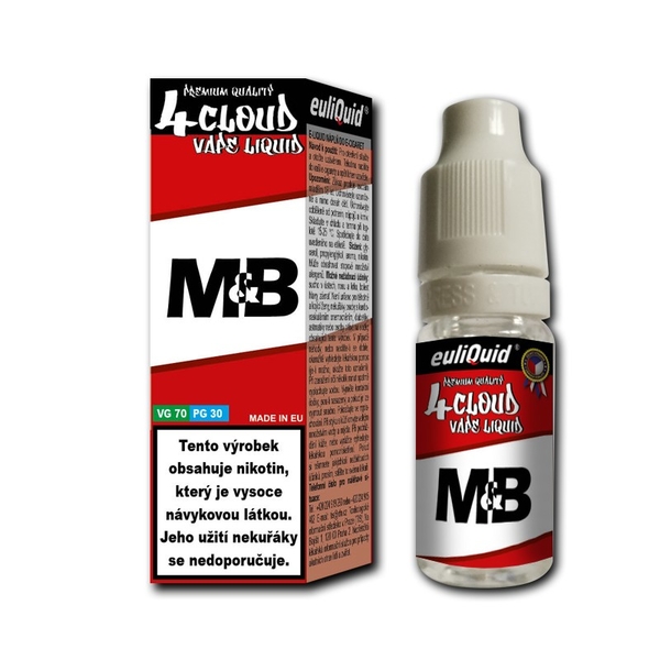 Euliquid CLOUD MB TABÁK 10ml 30PG/70VG - LIQUID PO EXPIRACI