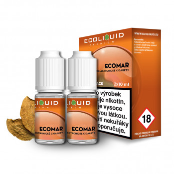 Liquid Ecoliquid Premium 2Pack ECOMAR 2x10ml (tabák)