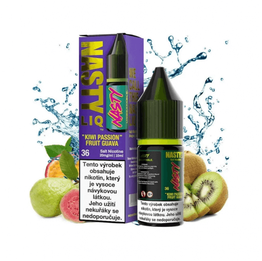 Liquid Nasty LIQ Salt 10ml Kiwi Passion Fruit Guava