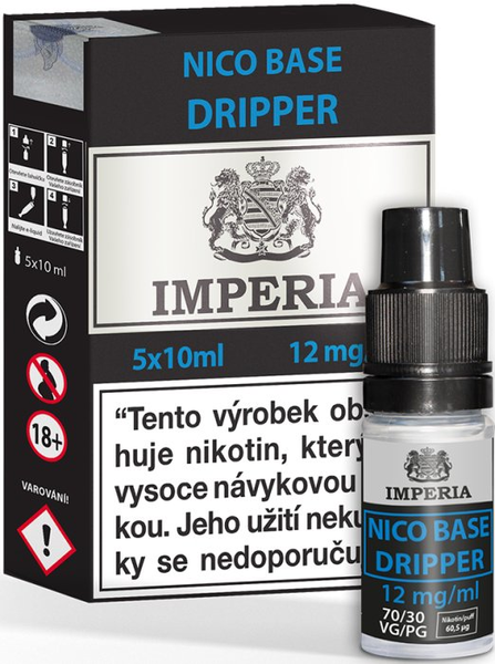 Nikotinová báze 5Pack Imperia Dripper 70vg/30pg