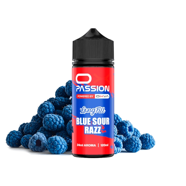 Příchuť Oxva OX Passion Shake and Vape Blue Sour Razz
