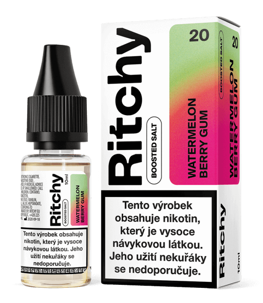Liquid Ritchy Salt 10ml Watermelon Berry Gum