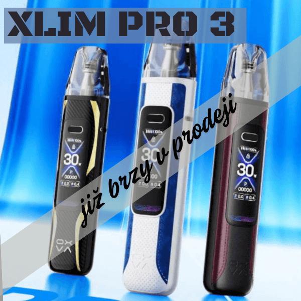 OXVA Xlim PRO 3 Vape Kit | Nová generace populární e-cigarety