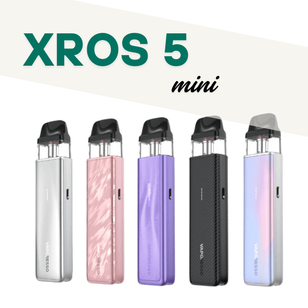 Vaporesso XROS 5 Mini | Malé tělo, velká výdrž, špičková chuť