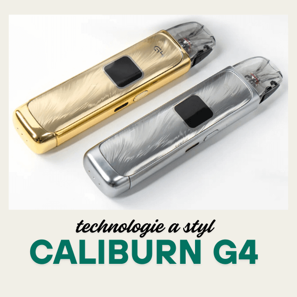Uwell Caliburn G4 | Když se technologie snoubí se stylem