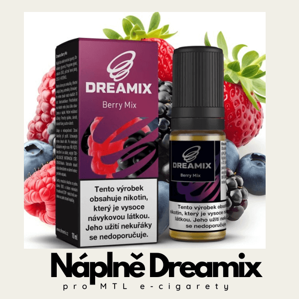 Dreamix 10ml | náplně s vyváženou chutí pro každého vapera!