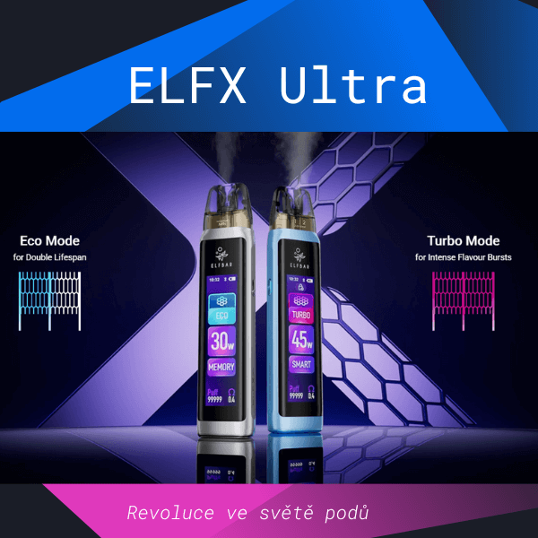 ELFX ULTRA | chytrý pod s dotykovým displejem a výkonem až 45W